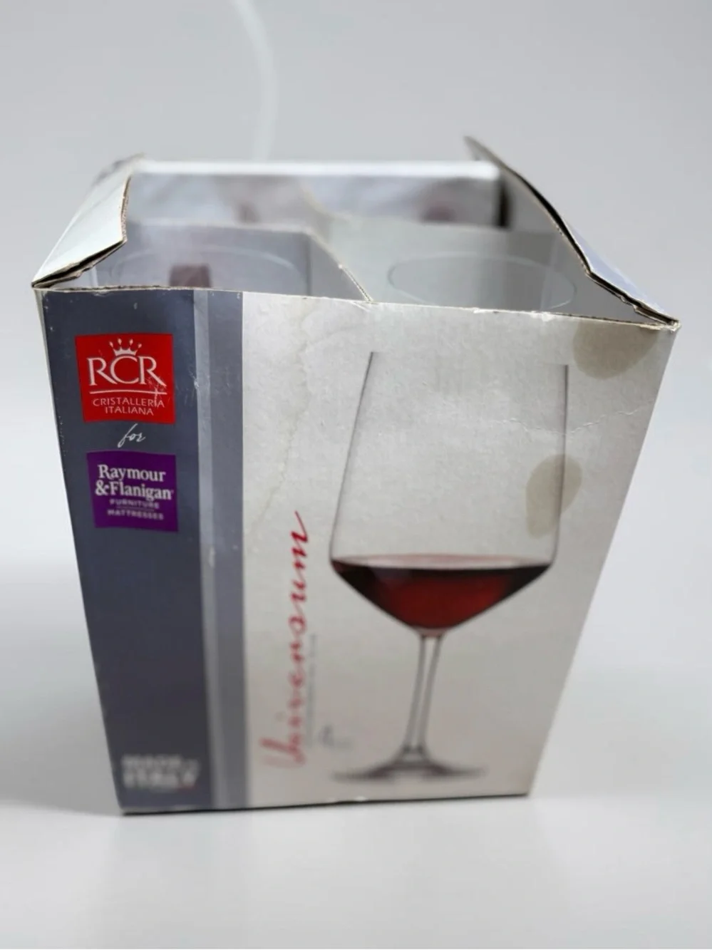 RCR Cristalleria Italiana Wine Glasses Set of 4